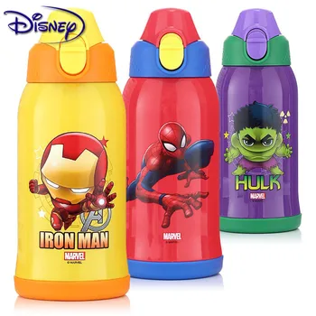 

Disney exquisite straw cup set stainless steel portable primary school cup large capacity baby cup birthday gift