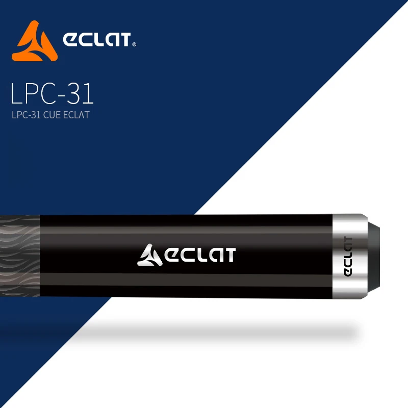 

ECLAT LPC-31 Pool Cue 1/2 Piece Pool Cue Stick 12.6 mm Tip Billiard Cue Professional Canadian Maple Technology High-end Stick