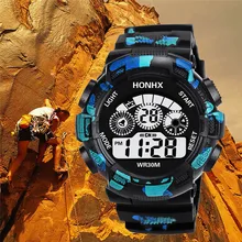 Роскошные Мужские Аналоговые Цифровые военный армейский Спорт светодиодный водонепроницаемый наручные часы лучший бренд Роскошные часы relogio masculino de luxo