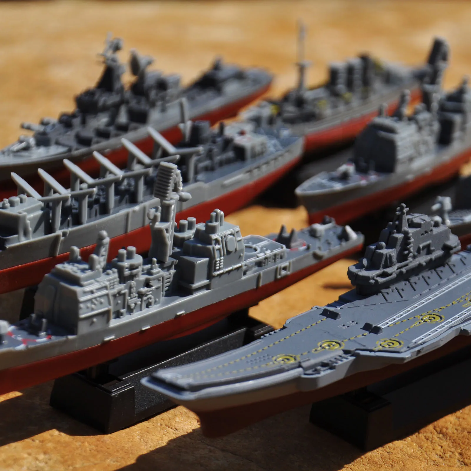 8 комплект собрать пазл Модель Строительство атомных подводных моделирование лодка крейсер эсминец атомных подводных военные игрушки для
