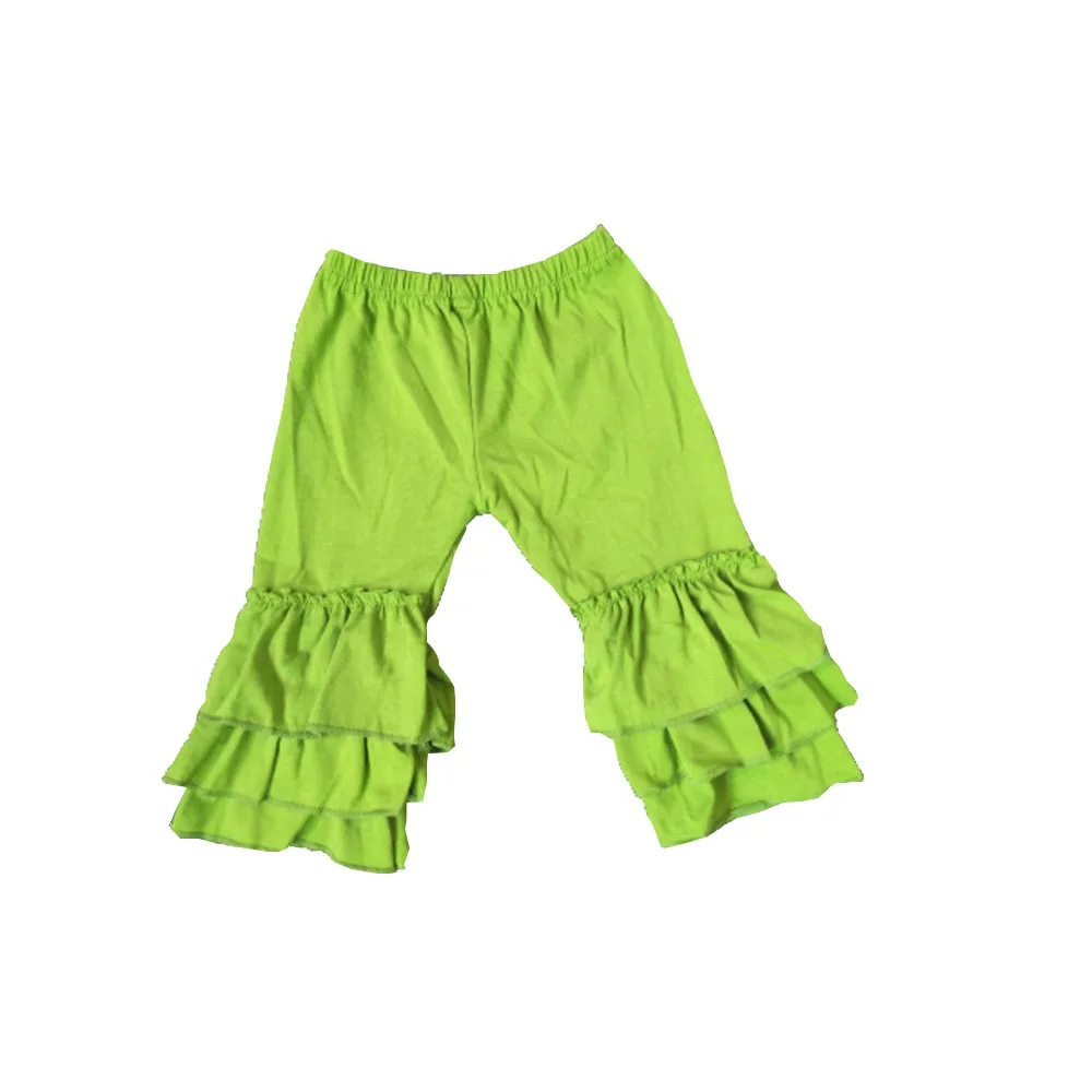 

Green baby girl's clothes in trousers organic cotton children's clothing children's boutique clothes