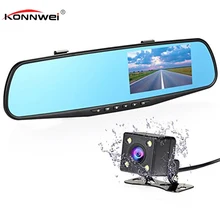 Car Camera Rearview Mirror Auto Dvr Dual Len Dash Cam Recorder Video Registrator Camcorder FHD 1080p Night Vision DVR car camera