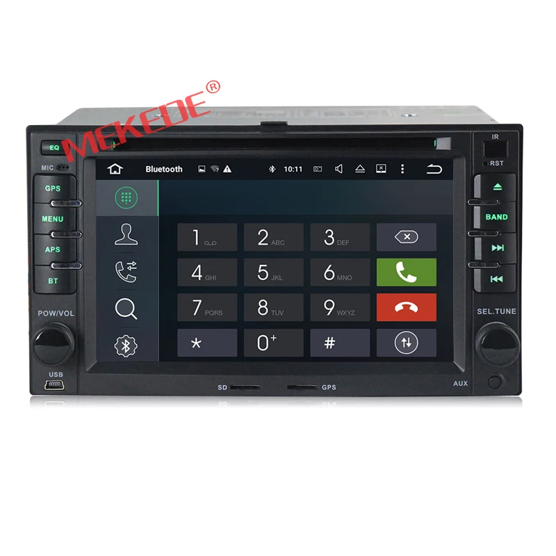 2din в тире Android7.1 KIA Cerato Sportage Ceed Sorento РИО автомобиля DVD gps навигации Авторадио Стерео