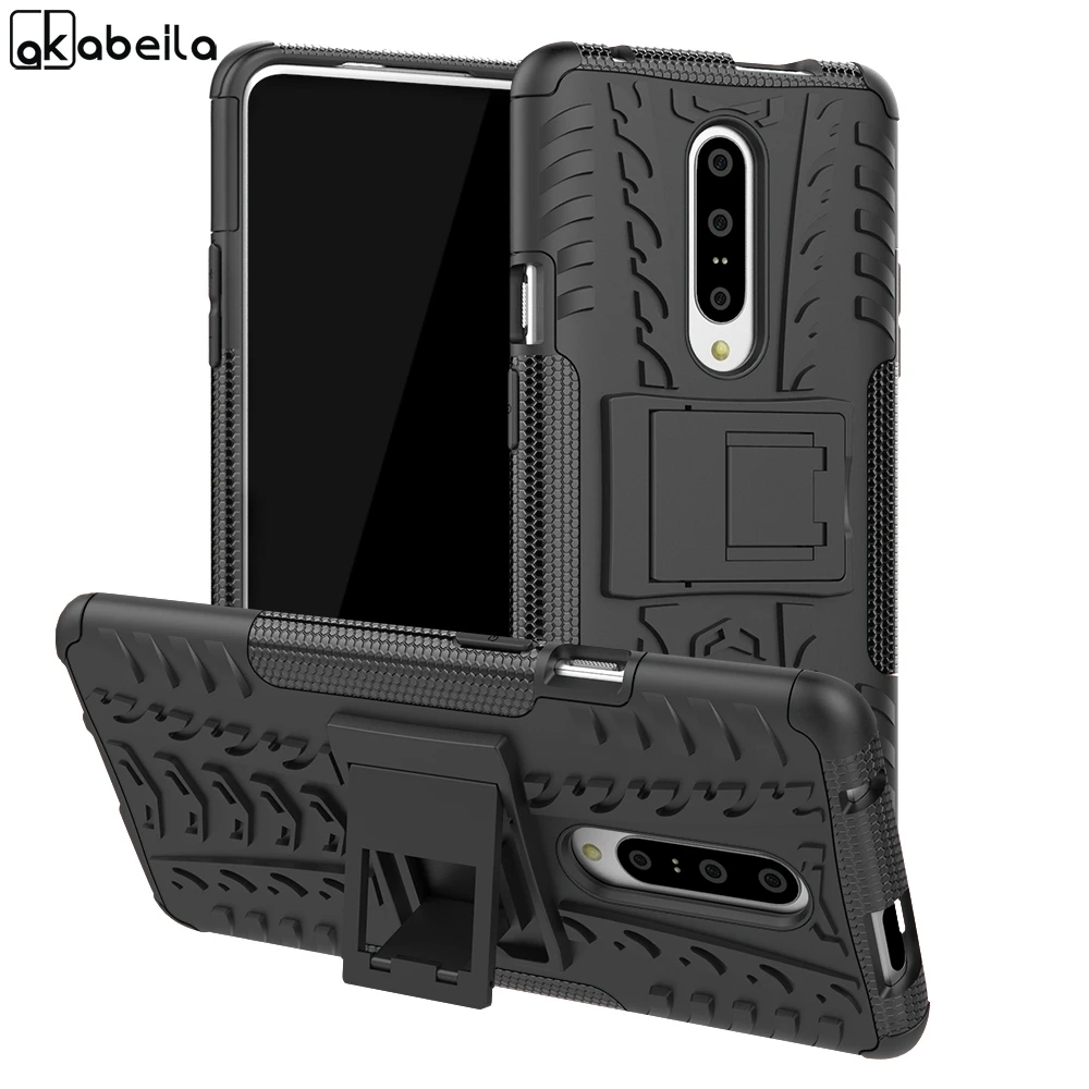 

Shockproof Armor Case For Oneplus 7 Pro Case Silicone Soft Hard PC Case For Oneplus 6 6T Phone Case Cover Shell Coque Bumper