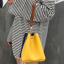 Женские сумки, Новая цветная сумка-ведро, Большая вместительная сумка, повседневная сумка на плечо bao, сумка tasjes dames, сумка для женщин# XB35