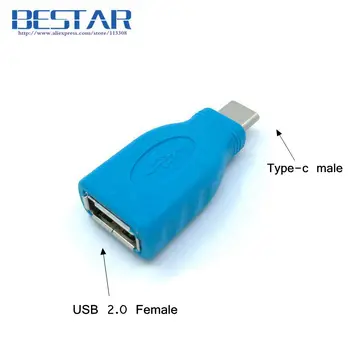 

USB-C USB Type C Adapter Male to USB 2.0 Female USB Type-C OTG Adapter Converter connector for Nexus 5X Macbook Google