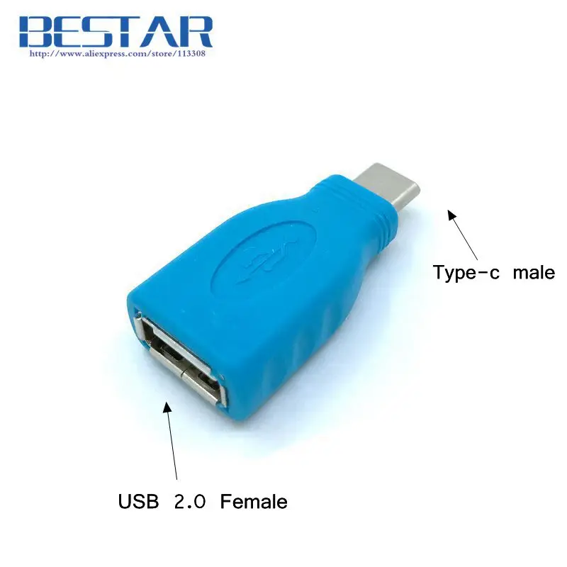 Адаптер USB Type C (папа) 2 0 (мама)|usb type-c otg|usb 2.0 femaleusb-c usb |