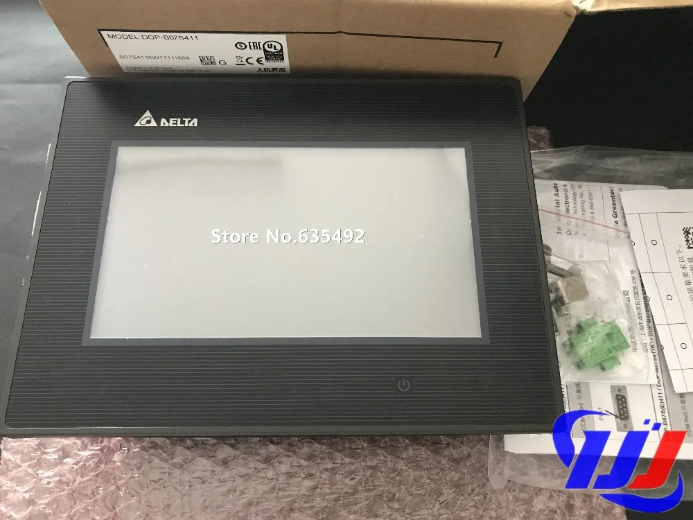 DOP-B07S411 Delta HMI сенсорный экран 7 дюймов 800*480 1 USB хост Новый в коробке | Электроника