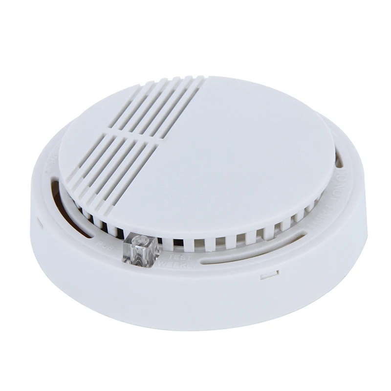 Беспроводной дымовой сигнализации сенсор детектор работать в одиночестве 85 дБ голос Высокочувствительный дом безопасности системы пожарной сигнализации