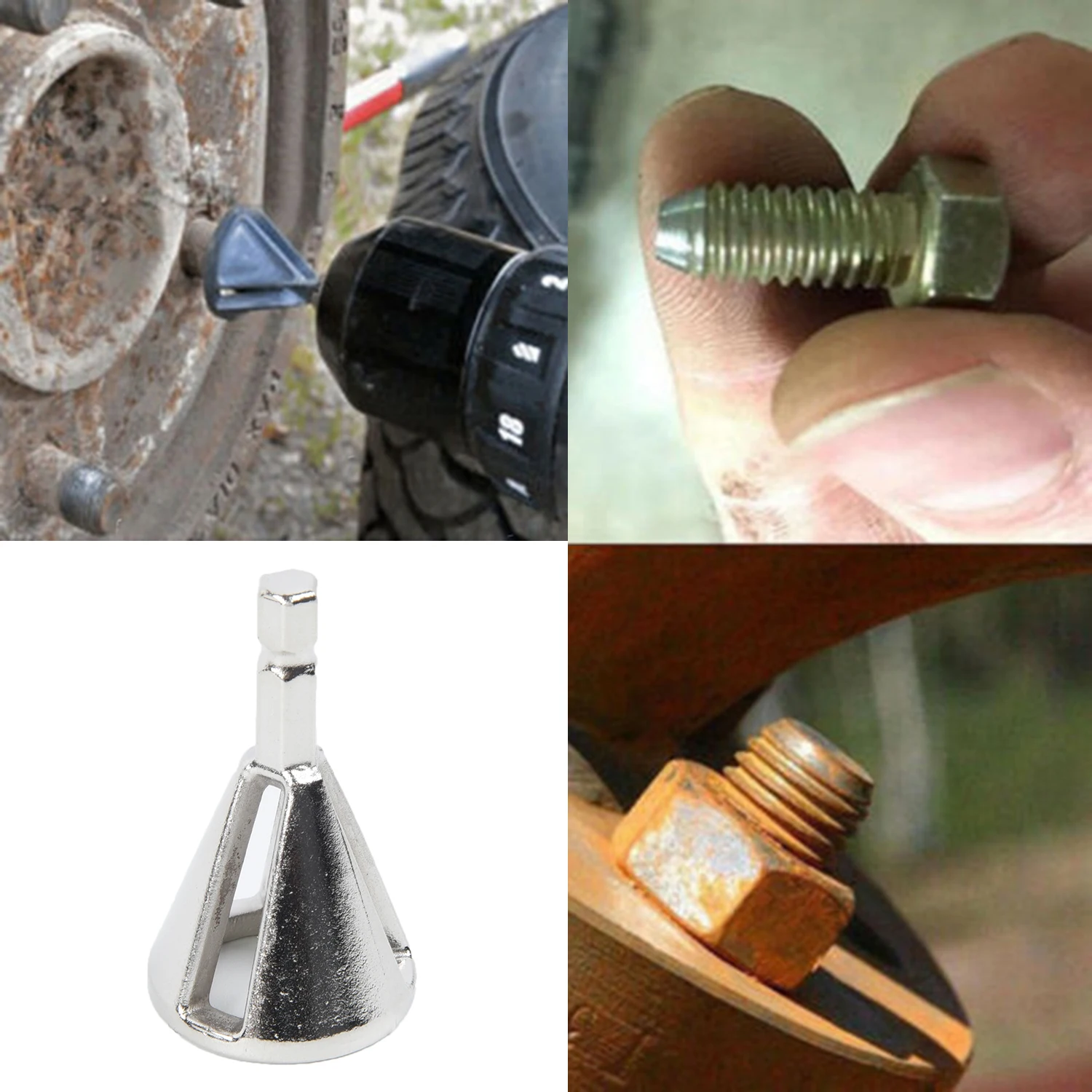 Deburring внешний инструмент сверла фаски шестигранное сверление хвостовиком для