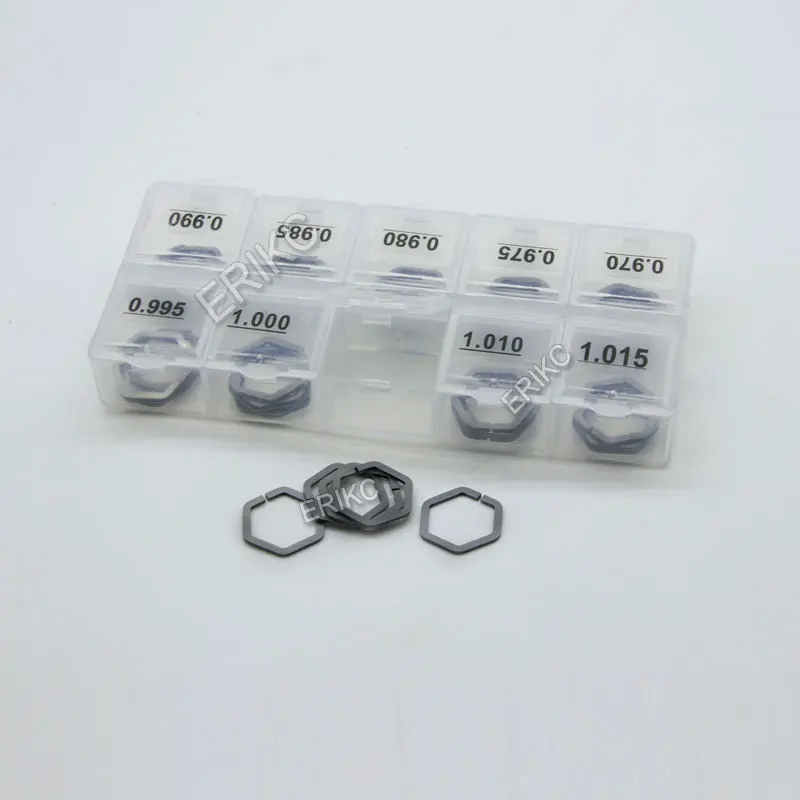 

ERIKC B61 (0.970-1.015mm) Gaskets Piezo Shims for Siemens Injector Nozzle Adjust Washer 50pcs