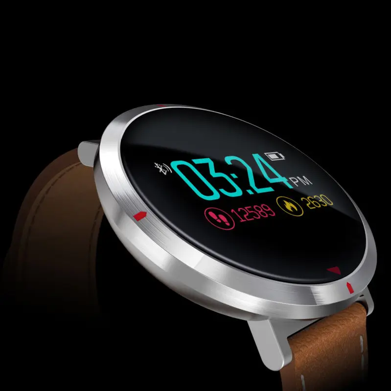 

Monitor Watch Waterproof Screen Bluetooth Rate Blood Smart Heart Touch Pressure Smart Watch Fashion Style