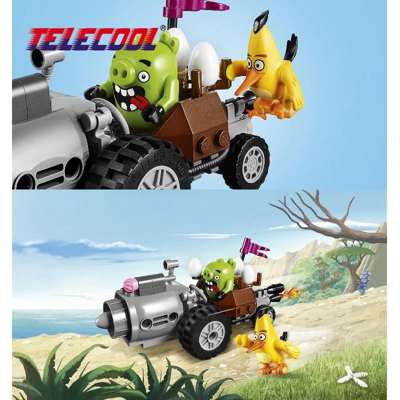

TELECOOL Shape Birds Movie Cartoon Blocks figures Building Blocks Bricks Kits Toy Gift Compatible with Lepin Building Blocks Toy
