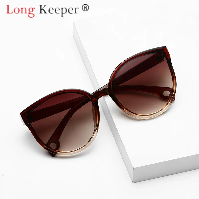 designer sunglasses for women Longkeeper Sunglasses Women Round Glasses Mens Sunglasses Retro Candy Color Sunglass Outdoor Shades Colorful UV400 Eyewear big round sunglasses