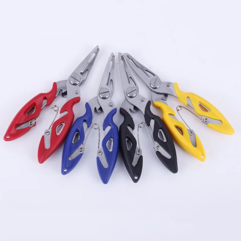 Fishing Tool Stainless Steel Fishing Pliers Scissors Cutter Line Remove