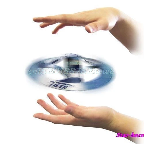 

Kids Toy Attractive Mystery UFO Floating Flying Disk Cool Magic Trick Saucer Toy 1pc #T026#