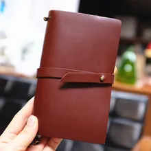 "Бесконечная история м" средний настоящий из натуральной яловой кожи путешествия журнал бизнес тетрадь Исследование Дневник пустой выстроились сетки бумаги