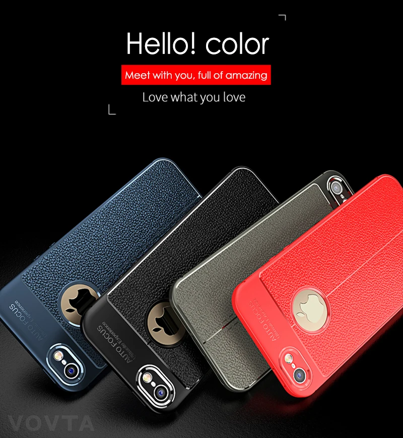 VOVTA high quality Phone Cases For iPhone 5s Case 7 Plus SE 5 Cases Soft Anti-Knock Cover For iPhone 8 7 Case 8 Plus Capa 3
