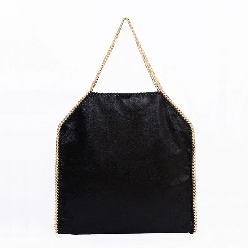 

Ladies fashion shoulder bags with chain women colorful street casual tote European style women neverful bucket bag big capacity