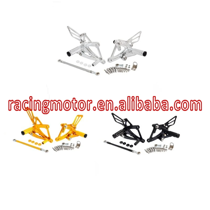 

CNC Adjustable Foot pegs Rearset Footrests Rear Sets For Honda CB400F CB500F CBR400R CBR500R 2013 2014 2015 2016 2017