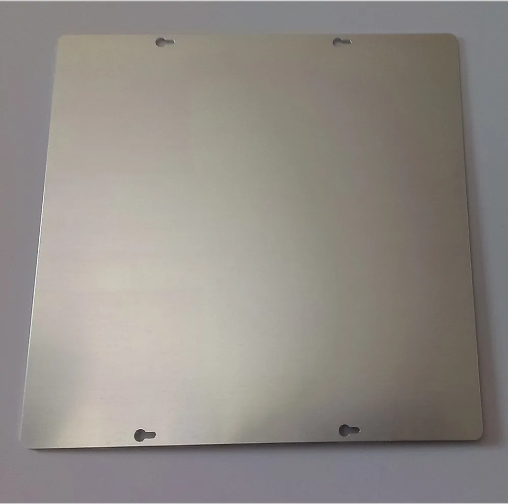 

3 D printer accessory for ultimaker aluminum Heating plate/platform 242*242*3MM oxidation treatment top quality free shipping