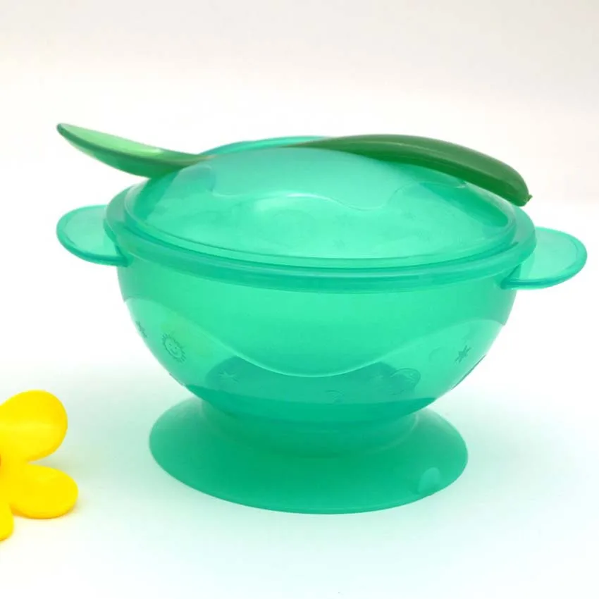 Stay Put Baby Bowls Spill Proof Suction Toddler Bowls Feeding Dish Snap
