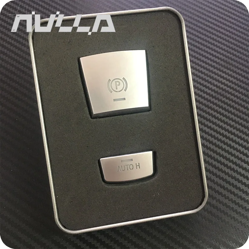 Кнопка парковки NULLA P хромированная наклейка для BMW F10 F07 F12 F01 X3 F25 X4 F26 X5 F15 X6