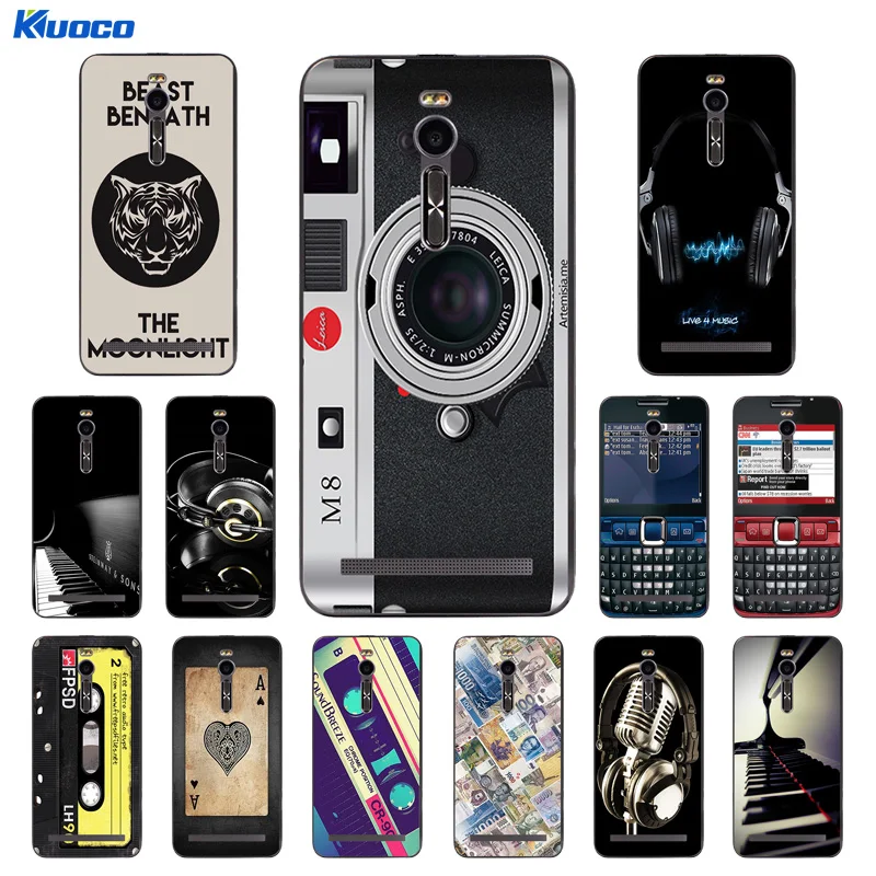 Мягкий силиконовый чехол для ASUS Zenfone 2 ZE551ML ZE550ML Life Printing Phone Zenfone2 |