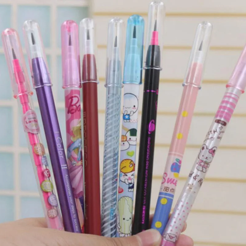 20 Pcs/lot HB Writing Pencil Cartoon Painting Pencil  for School Stationery Office Supplies Student Mechanical Pencil