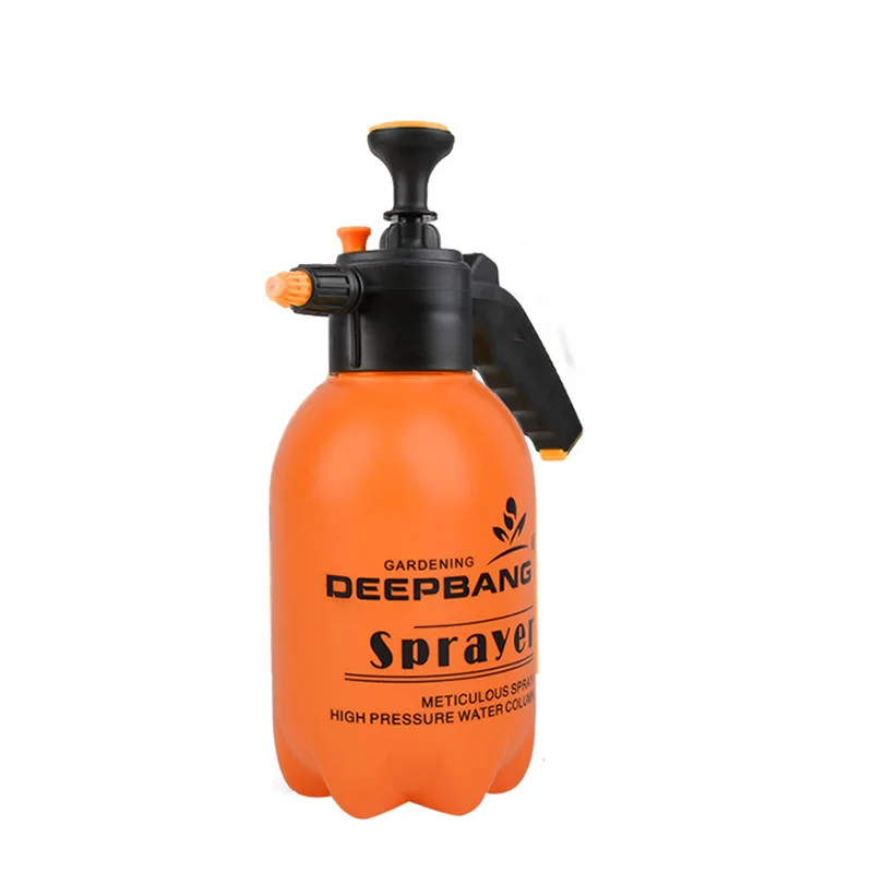 2L watering can pneumatic jiao hua hu small watering can watering pot gardening sprayer sprinkling can a generation of fat - Цвет: 2L watering can