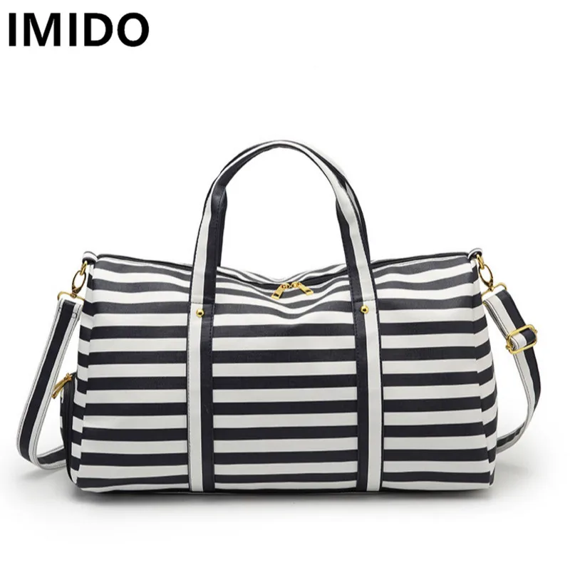 

IMIDO 2018 Large Capacity Handbag Short Distance Travel Bags Fashion Women Messenger Bags Female Hand bag Shoulder Crossbody Bag