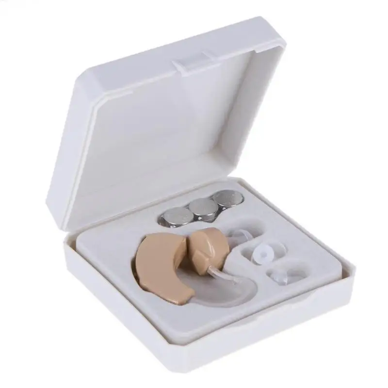 Слуховой аппарат небольшой слуховые аппараты для пожилых людей best Звук усилитель голоса невидимый мини-удобный за ухом Бытовая здоровье
