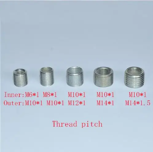 M10x1 к m6 m8 m12 m14 m16 полый винт адаптер внутренний наружный резьбовой соединитель Болт Гайка Муфта переходник конвейера