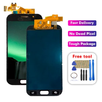 

For Samsung Galaxy A5 2017 A520F SM-A520F A520fn LCD Display Touch Screen Digitizer Glass Assembly+Tools