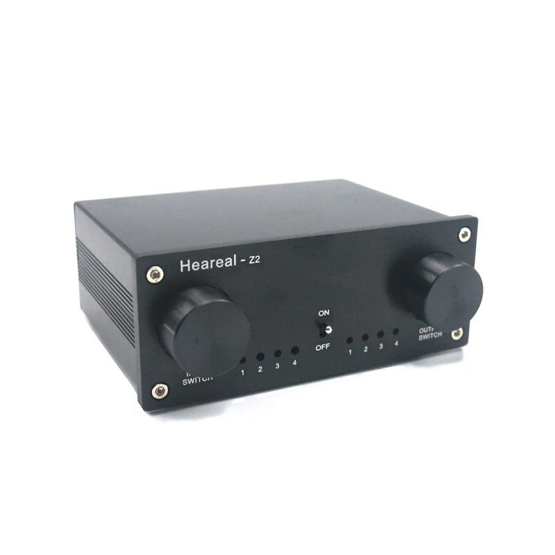 Lossless audio switcher 4 input 4 output audio input selector