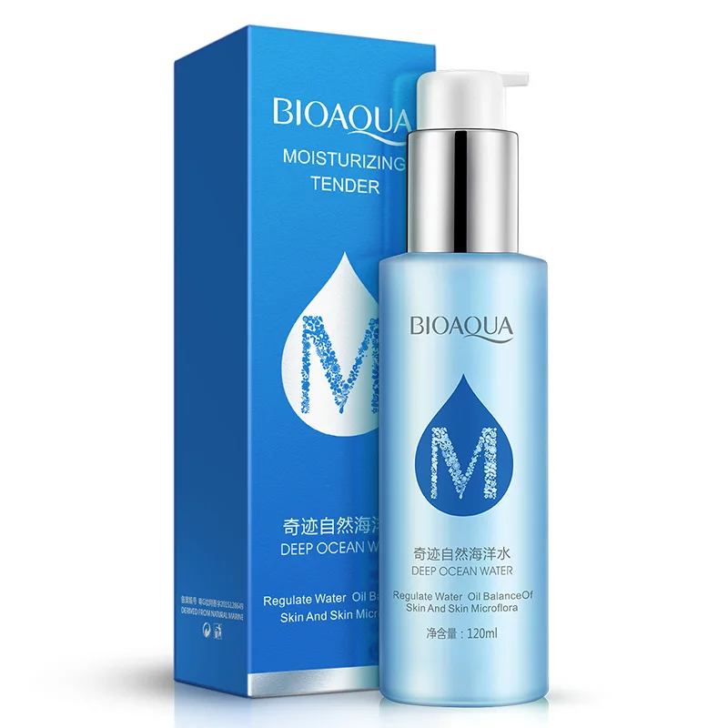 

Sea water Moisturizing emulsion shrink pores Facial Serum skin Care Removing Acne Pimples Whitening Anti Winkles Toner 120ml