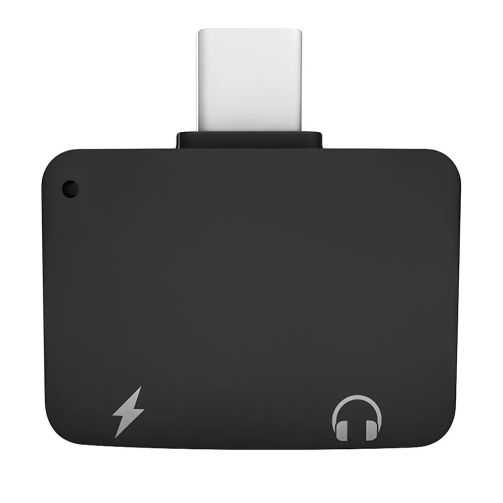 Прямая поставка; универсальная совместимость 2 в 1 USB-C до 3,5 мм аудио адаптер Премиум алюминиевый конвертер для samsung S9 18#828