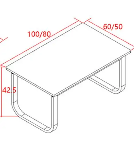 80*50 سنتيمتر الحديثة الخشب محمول multifunction كسول السرير طاولة غرفة المعيشة طاولة القهوة الجدول للطي مكتب كمبيوتر محمول