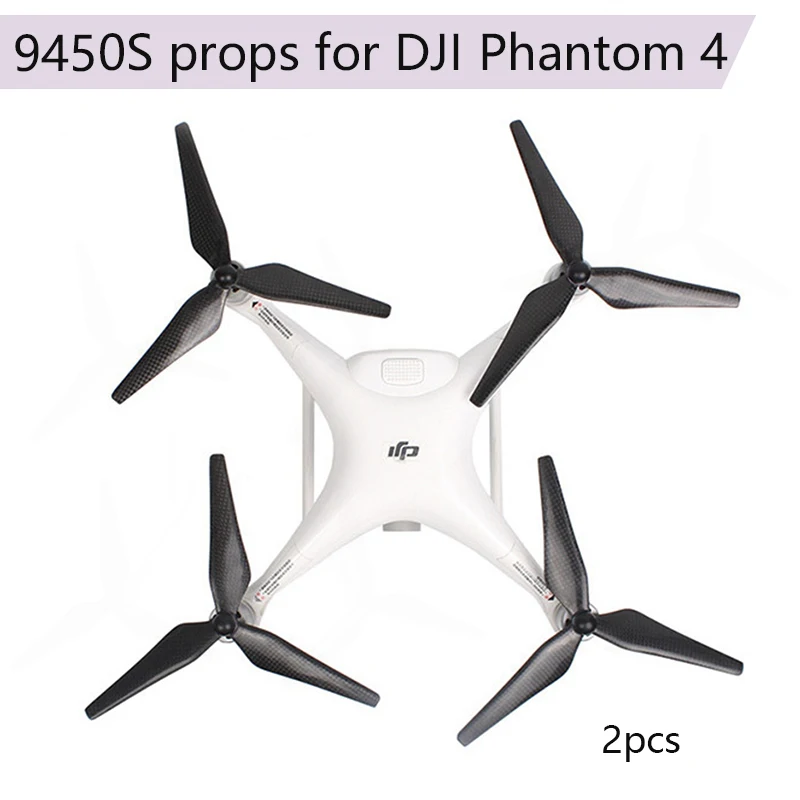 

2pcs 9450S Full Carbon Fiber Propellers Self-tightening Props with Propeller Mounts for DJI Phantom 4/ PRO/ ADVANCED spare parts