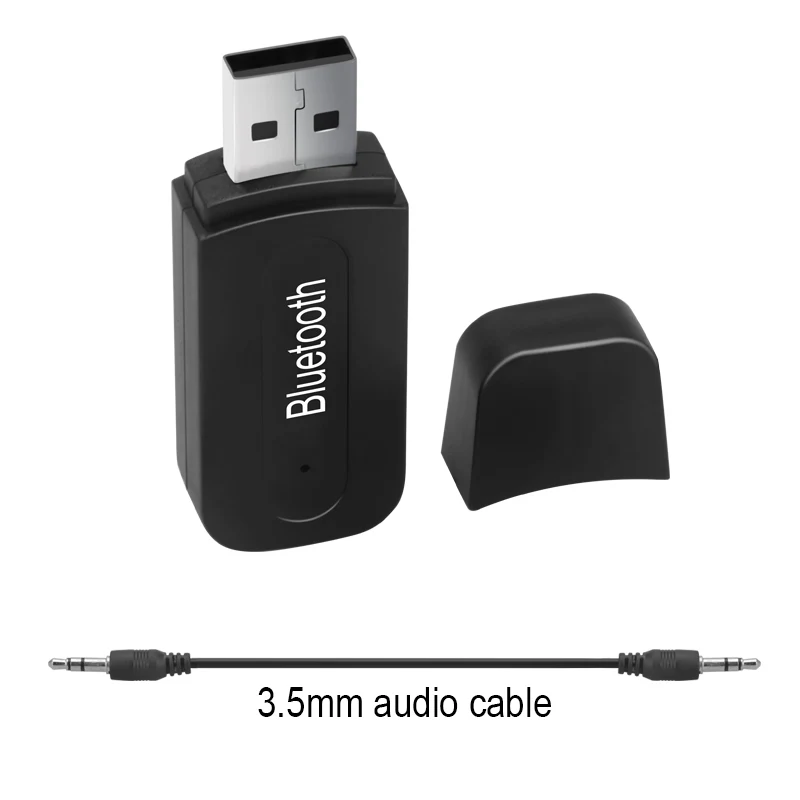 3 5mm Jack Bluetooth Receiver Audio Cable Mini Media Receiver USB Wireless Bluetooth Stereo Receiver Dongle
