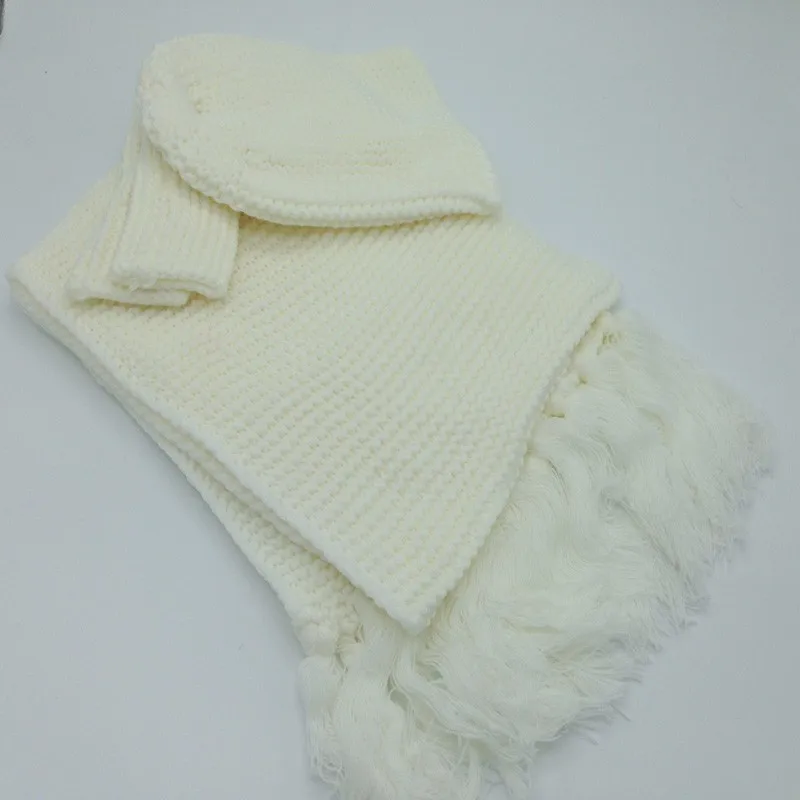 Толстая акриловая зимняя шапка Для женщин шапка, шарф, перчатки хорошие Tocas Feminina женский вязать наборы шарфов уличная теплая шапочка SC5513 + 30
