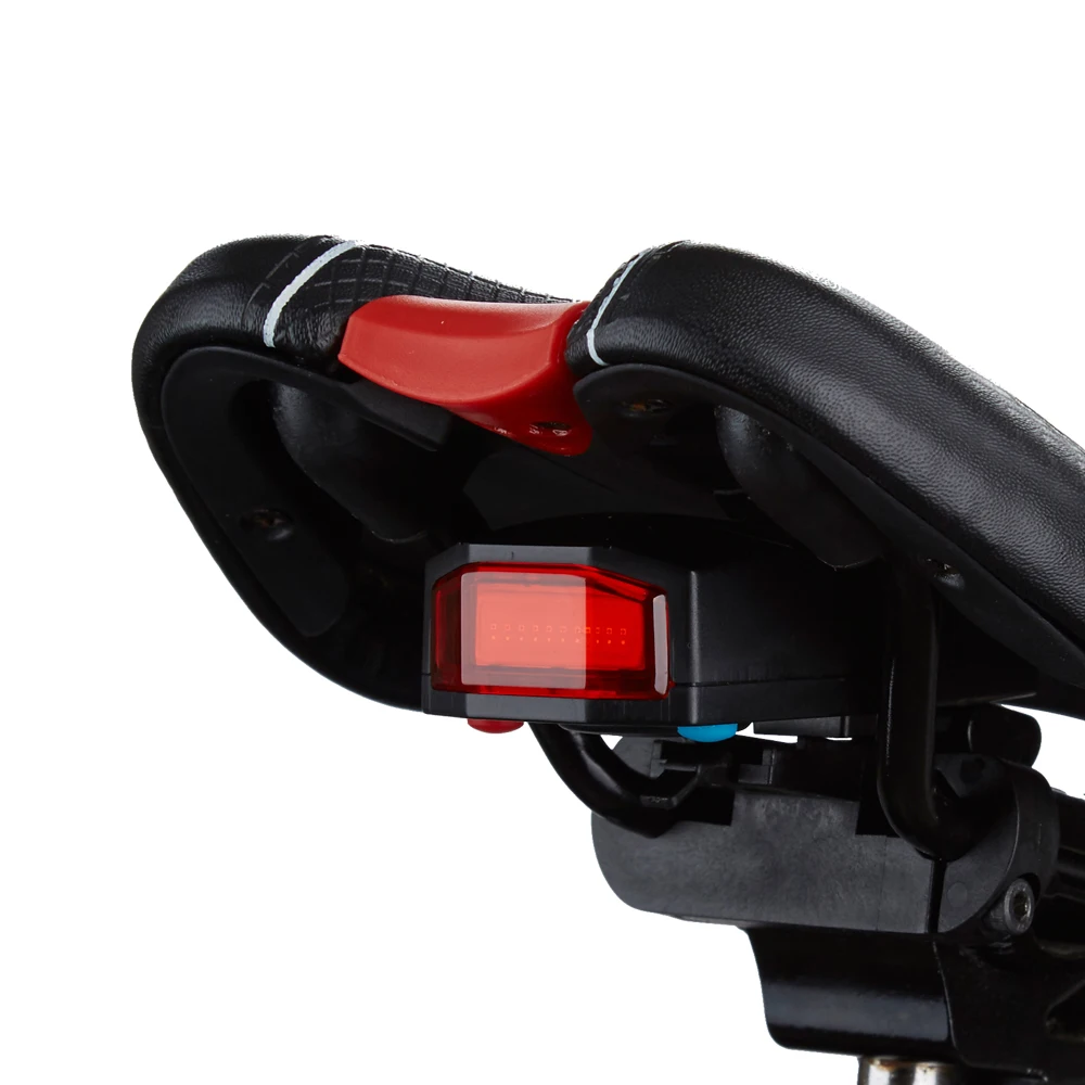 Perfect ANTUSI A6 Bicycle 3 in 1 Wireless Rear Light Cycling Remote Control Alarm Lock Mountain Bike Smart Bell COB Tailight USB Charge 1