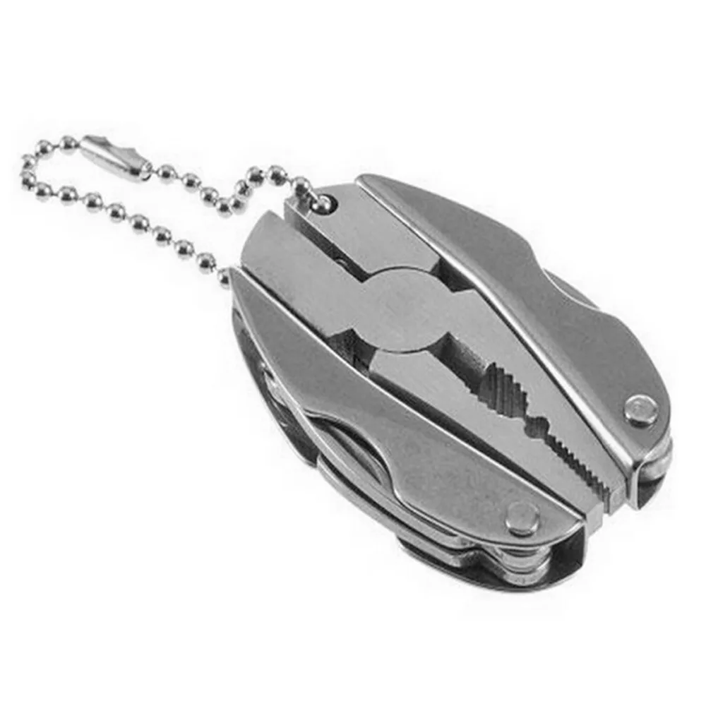 

Fishing Tools Outdoor Portable Multifunction Pliers Camping Hiking Tool Folding Survival Knife EDC Multi Tools Knives Key Chain