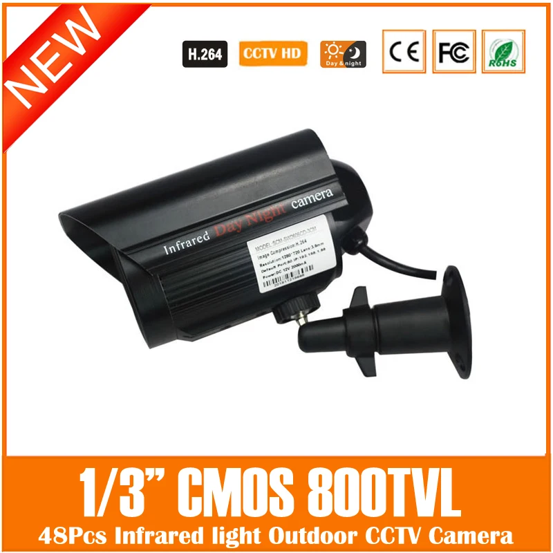

Cmos 800tvl Bullet Metal Camera Ircut Filter Infrared Light Night Vision Outdoor Waterproof Surveillance Cctv Web Freeshipping