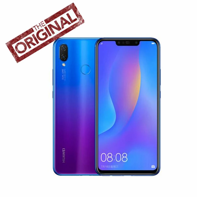 Глобальная прошивка huawei Nova 3i сотовый телефон 6 3 дюйма 3340 мАч 24 0 МП 4 * камеры