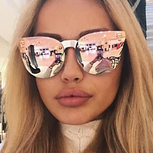 ARTORIGIN, большие солнцезащитные очки с черепом, унисекс, солнцезащитные очки «кошачий глаз» для мужчин и женщин, отражающие зеркальные оттенки, женские солнцезащитные очки