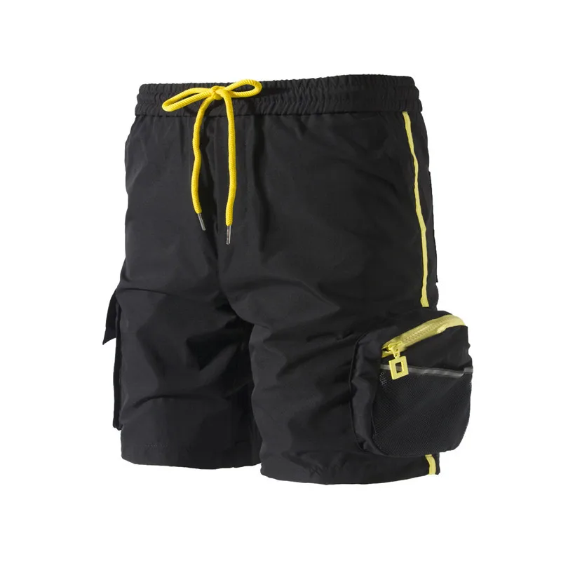 Летние новые мужские шорты Карго цвета Slim Fit Мужские мыть винтажные короткие модные высококачественные хип хоп размер SIZE