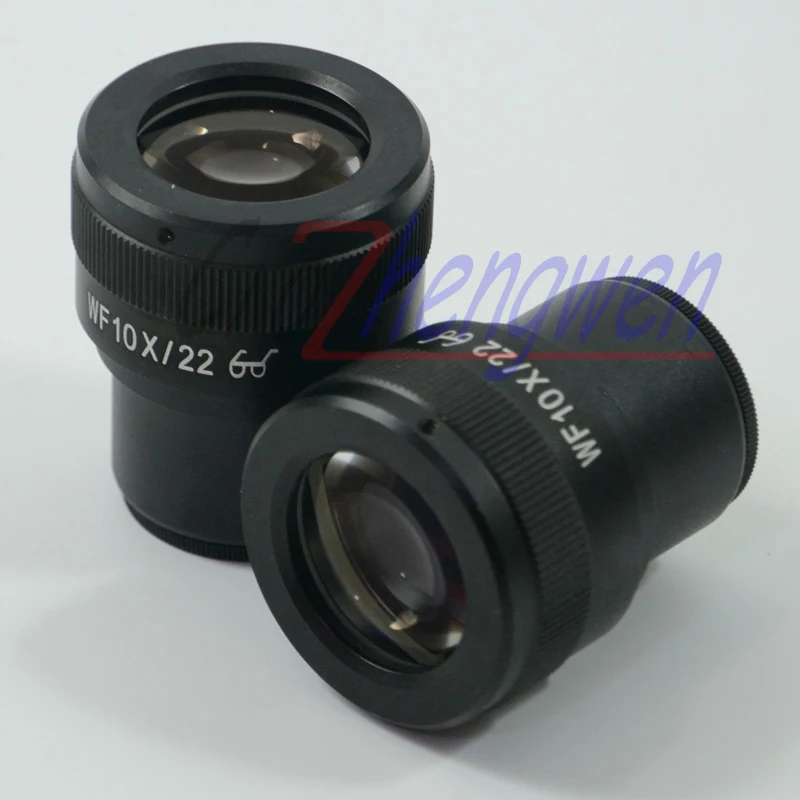 Супер широкий полевой окуляр FYSCOPE WF10x 22 мм регулируемый для стереомикроскопов с