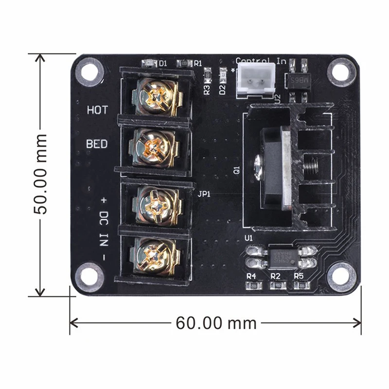 3d принтер с подогревом модуль питания высокий ток 25A MOSFET обновления рампы|Детали