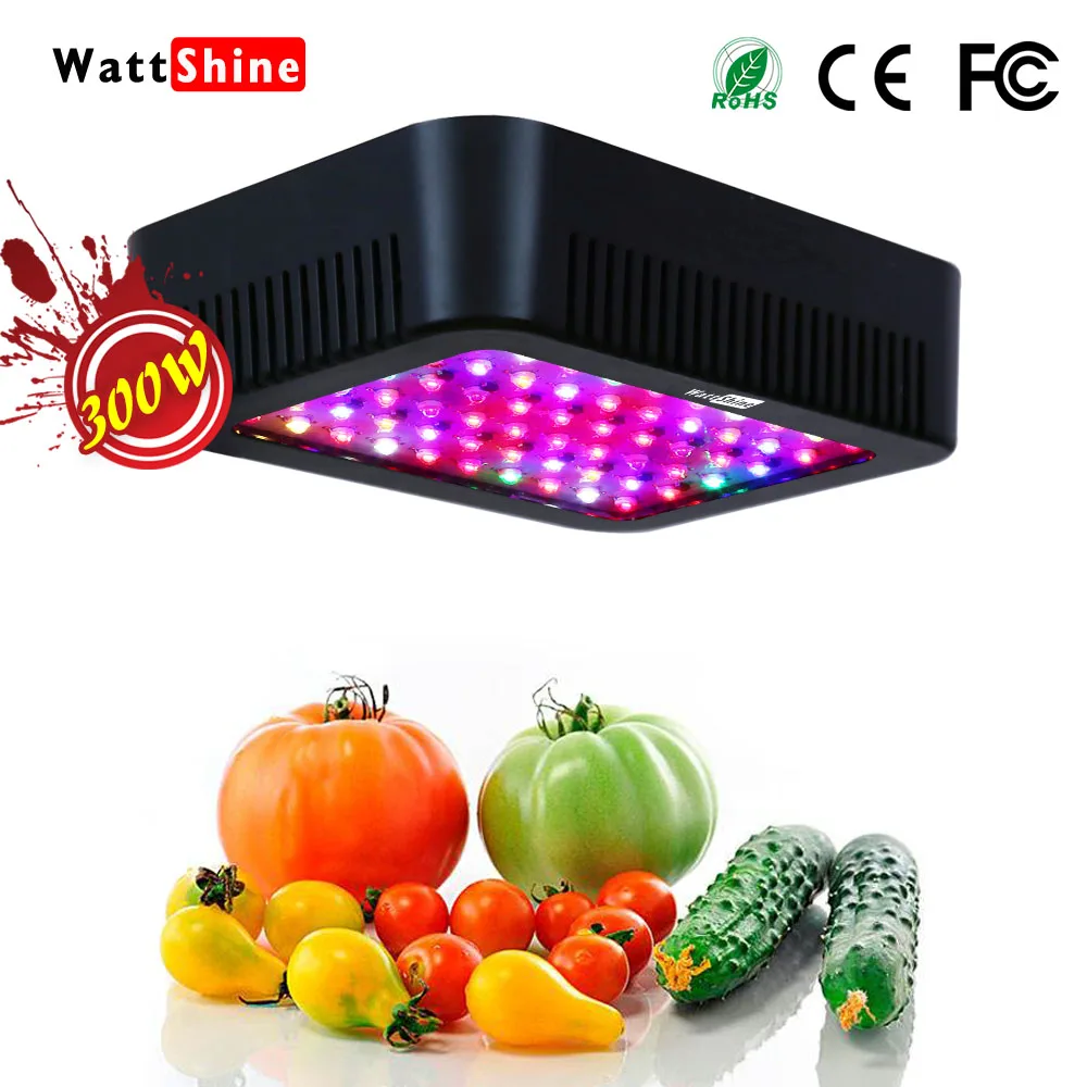 Double chips 300W 450W led grow lights Full spectrum Flower indoor Lamp for plants Overseas warehours Fast deliver Veg Bloom